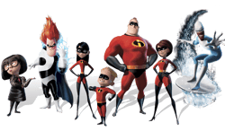 The Incredibles II Png, Incredibles clipart, Disney Png, Superhero clipart, Transparent Png, Instant download