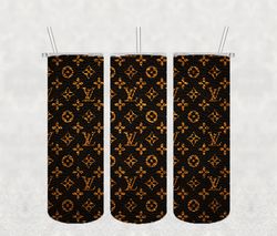 Louis Vuitton Full Tumbler Wrap, LV Tumbler Wrap, LV PNG Design 20oz / 30oz Tumbler PNG File instant download