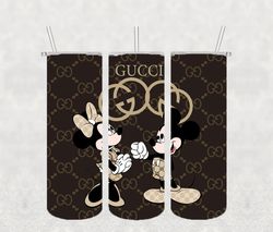 Minnie Gucci Full Tumbler Wrap, Gucci Tumbler Wrap, Gucci PNG Design 20oz / 30oz Tumbler PNG File instant download