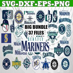 Bundle 37 Files Seattle Mariners Baseball Team Svg, Seattle Mariners Svg, MLB Team  svg, MLB Svg, Png, Dxf, Eps, Jpg, In