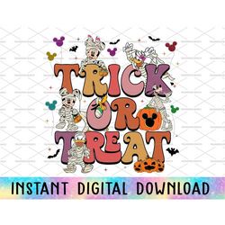 Trick Or Treat Png, Halloween Mummy Mouse And Friend Png, Boo Png, Happy Halloween Png, Spooky Season, Pumpkin Png, Hall