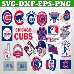 Bundle 21 Files Chicago Cubs Baseball Team Svg, Chicago Cubs Svg, MLB Svg, MLB Team  svg, MLB Svg, Png, Dxf, Eps, Jpg, I