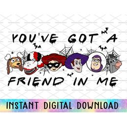 You've Got A Friend In Me Png, Happy Halloween Png, Spider Halloween Png, Trick Or Treat Png, Halloween Masquerade, Spoo
