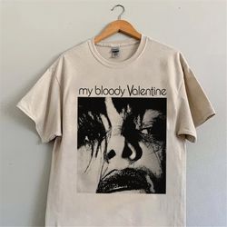 my bloody valentine t-shirt, my bloody valentine band music t-shirt , rock band gift for men women unisex t-shirt