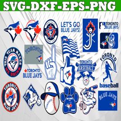 Bundle 21 Files Toronto Blue Jays Baseball Team svg, Toronto Blue Jays Svg, MLB Team  svg, MLB Svg, Png, Dxf, Eps, Jpg,