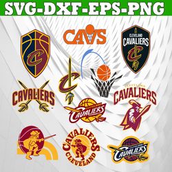 Bundle 11 Files Cleveland Cavaliers Baseball Team svg, Cleveland Cavaliers svg,  NBA Teams Svg, NBA Svg, Png, Dxf, Eps,