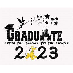 Bundle Graduation 2023 Svg, Graduate Tassel To Castle Svg, Graduation Senior 23, Graduation Trip Svg, Senior 2023 Svg, C