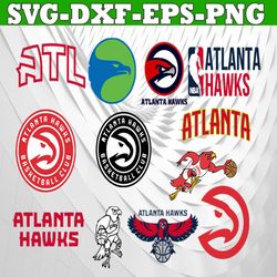 Bundle 24 Files Atlanta Hawks Basketball Team svg, Atlanta Hawks svg, NBA Teams Svg, NBA Svg, Png, Dxf, Eps, Instant Dow