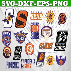 Bundle 28 Files Phoenix Suns Basketball Team svg, Phoenix Suns svg, NBA Teams Svg, NBA Svg, Png, Dxf, Eps, Instant Downl