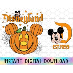 Bundle Happy Halloween Png, Trick Or Treat, Spooky Season, Boo Png, Halloween Est.1955 Png, Halloween Custume, Pumpkin P