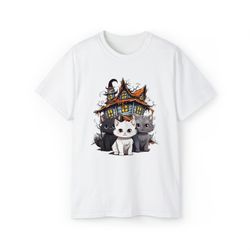 Halloween Shirt, Cat Shirt, Halloween Cat Shirt, Cat Halloween Shirt, Halloween Cat Shirt, Cat Lover Shirt, Black Cat