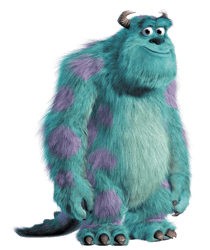 Sully Png, Monsters University Clipart, Monsters inc Png, Disney Png, Cute Boo Png, Instant download