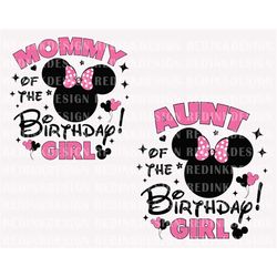 Bundle Birthday Girl Svg, Birthday Shirt Svg, Mouse Birthday Svg, It's My Birthday Svg, Birthday Party Svg, Digital Down