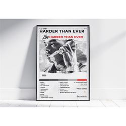 lil baby album poster | poster cover album harder than ever lil baby | decoration poster cover album | rapping posters |