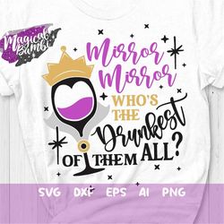The Drunkest of them All SVG, Bad Girls Drinking Club SVG, Wicked Wasted Svg, Chillin Villain Svg, Drink Party Svg, Dxf,