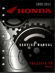 Honda Recon TRX250 TE/TM Service Manual 2005-2011
