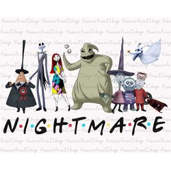 Halloween Nightmare Png, Halloween Png, Halloween Horror Movies Png, Trick Or Treat Png, Boo Png, Halloween Shirt Png, S