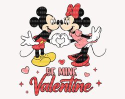 Be Mine Valentine Svg, Mouse Love Svg, Funny Valentines Day,