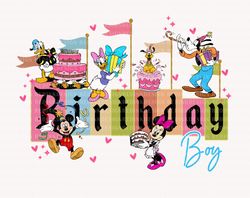 Birthday Boy Png, Happy Birthday Png, Mouse Birthday Boy Png