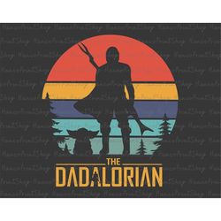 The Dadalorian SVG, Father's Day Svg, Father's day svg, Dad Shirt Design, Father Svg, Gift For Dad, Blessed Dad Svg, Bes