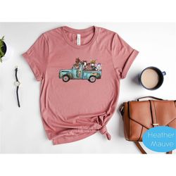 Fall Truck Shirt - Animal Lovers Tee - Farm Animal Shirt - Fall Shirt - Fall Tees - Cute Fall Shirt - Farm Life