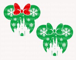 Bundle Merry Christmas SVG, Snowflake Svg, Christmas Mouse,