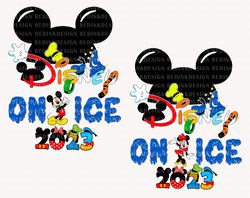 Bundle Mouse On Ice 2023 Svg, Family Vacation Svg, Family Tr