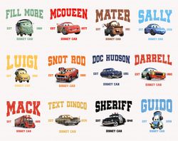 Cars PNG bundle, Retro Cars Png, Family Vacation Png, Magica