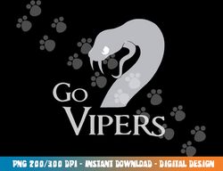 go vipers football baseball basketball cheer school spirit png, sublimation copy