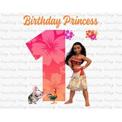 Birthday Princess Png, My 1st Birthday Png, Happy Birthday Png, Birthday Shirt Png, Birthday Sublimation Design, Gifts f