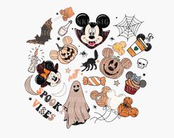 Halloween Doodle PNG, Mouse Halloween Png, Spooky Vibes Png,