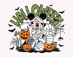 Halloween Mouse SVG, Halloween Svg, Pumpkin Svg, Spooky Svg,