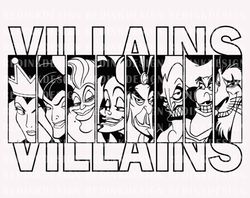 Halloween Villains SVG, Villains Svg, Halloween Svg, Bad Wit