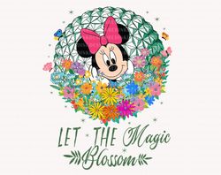 Let The Magic Blossom Png, Magic Blossom Png, Mouse Head Png