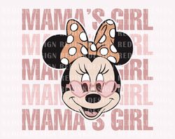 Mamas Girl Svg, Mothers Day Svg, Mama Mouse Svg, Family Vaca