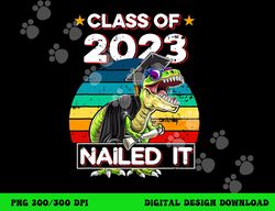 class of 2023 t-rex dinosaur  graduation cap s  copy