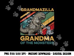 Grandmazilla Grandma Of Monsters Halloween Christmas png, sublimation copy