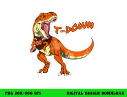 Cleveland Dinosaur Tyrannosaurus Rex Football Touchdown Kids png, sublimation copy