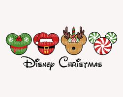 Mouse Face SVG, Christmas Svg, Christmas Mouse, Mouse Candy