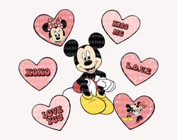 Mouse Love Svg, Mouse Valentine Svg, Funny Valentines Day, X