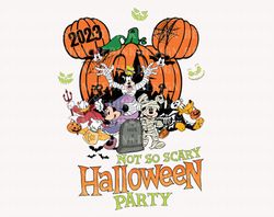 Not Scary Halloween Party PNG, Halloween Png, Halloween Pump