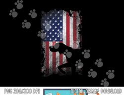 Patriotic German Shorthaired Pointer American Flag GSP Dog  png, sublimation copy