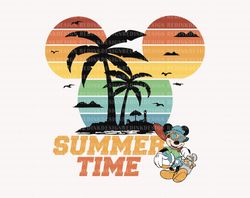 Summer Time Svg, Family Vacation Svg, Cute Mouse Svg, Summer