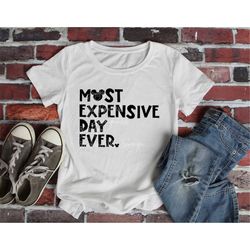 Most Expensive Day Ever SVG Digital File Cricut Sublimation PNG DisneyWorld Disneyland Vacation Shirts Silhouette Vacati
