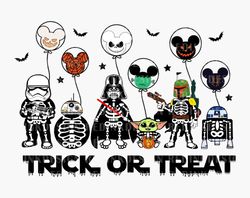 Trick Or Treat PNG, Halloween Png, Spooky Png, Skeleton Png,