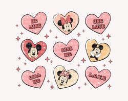 Valentine Mouse Doodle Svg, Mouse Candy Heart Svg, Mouse Val