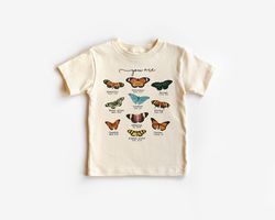 Bible Verse Butterfly Toddler Shirt, Christian Shirts for Kids, Jesus Youth Shirt, Toddler & Youth Tee