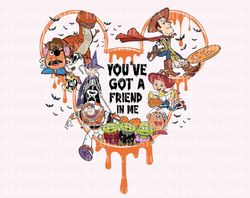 Youve Got A Friend In Me PNG, Halloween Png, Halloween Masqu