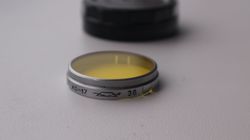 early photo filter jc17 36mm for collapsible lens industar 22, 50, 10 and elmar leica