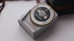 vintage soviet ussr exposure light meter leningrad 4